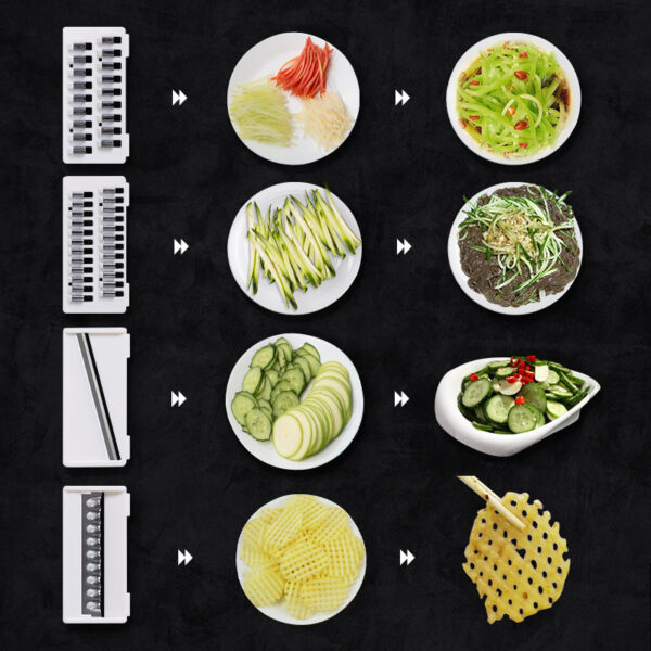 Vegetable Cutter Kitchen Accessories Fruit Potato Peeler Carrot Cheese Grater Vegetable Slicer - Image 4