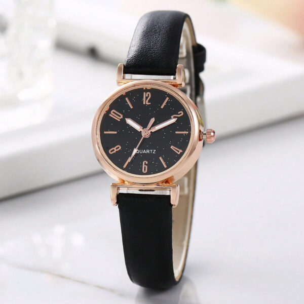 Lady Temperament Heart Bracelet Quartz Watch Suit - Image 7