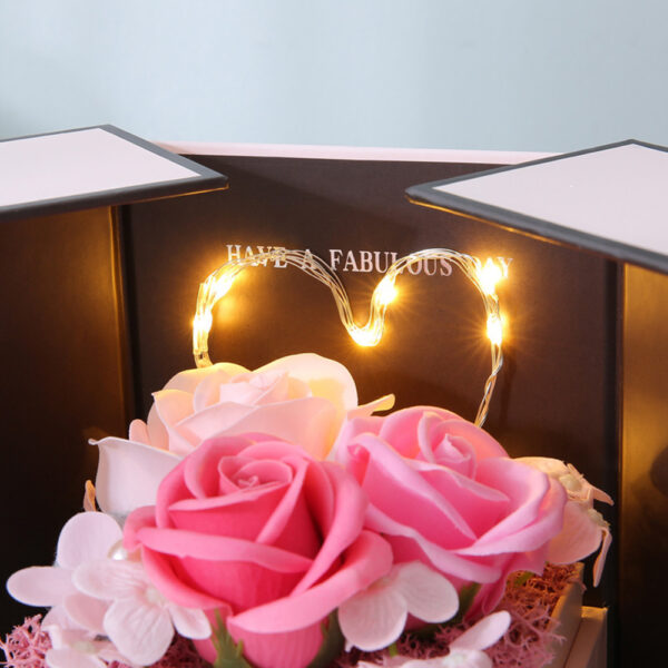 Pink Lamp Gift Box Christmas Valentine's Day Creative Gift - Image 4