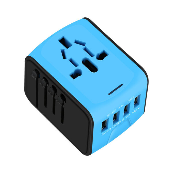 Travel Multifunctional 4 Charging Dock USB Converter - Image 5