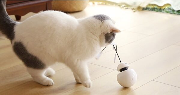 Cat toy funny cat toy three in one robot tumbler laser cat toy - Image 5