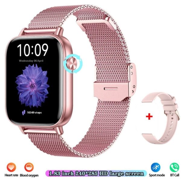 Smart Watch Mobile Pedometer Heart Rate Monitoring Bluetooth Calling 169 Touch Display Smart Bracelet - Image 5