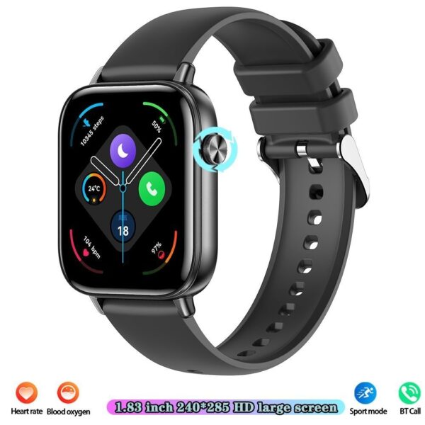 Smart Watch Mobile Pedometer Heart Rate Monitoring Bluetooth Calling 169 Touch Display Smart Bracelet - Image 8