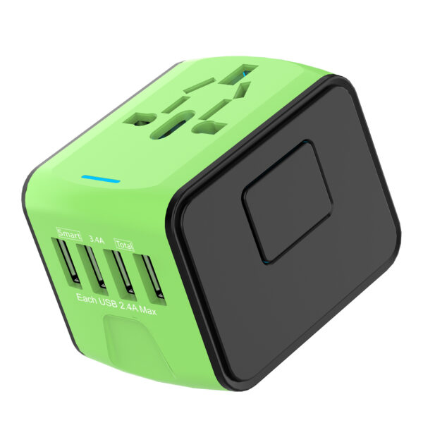 Travel Multifunctional 4 Charging Dock USB Converter - Image 6