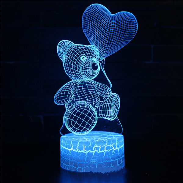 3D Lamp Acrylic USB LED Night Lights Neon Sign Lamp Xmas Christmas Decorations For Home Bedroom Birthday Decor Gifts - Image 2