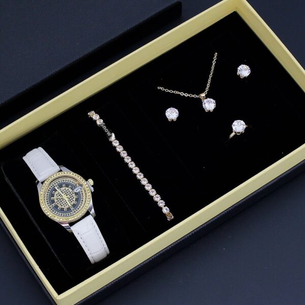 New Ladies Watch Good-looking Cross-border Valentine's Day Watch Jewelry Suit With Decoration - Image 7