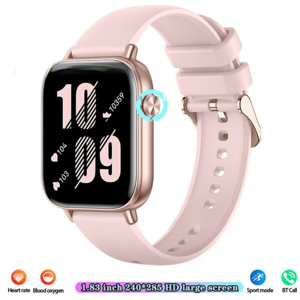 Smart Watch Mobile Pedometer Heart Rate Monitoring Bluetooth Calling 169 Touch Display Smart Bracelet - Image 2