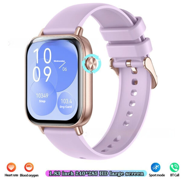 Smart Watch Mobile Pedometer Heart Rate Monitoring Bluetooth Calling 169 Touch Display Smart Bracelet - Image 7