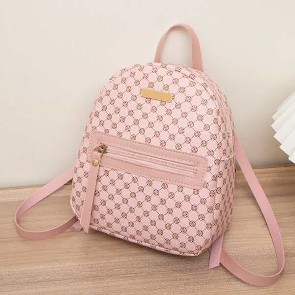 Women's Casual Sequin Decorative Dotted Prints Backpack - Image 9