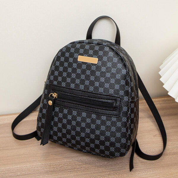 Women's Casual Sequin Decorative Dotted Prints Backpack - Image 7