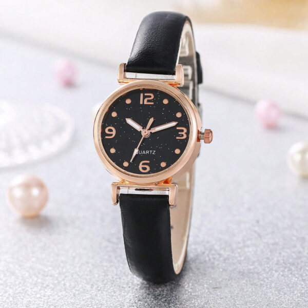 Lady Temperament Heart Bracelet Quartz Watch Suit - Image 6
