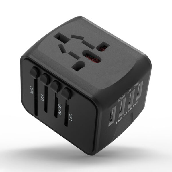 Travel Multifunctional 4 Charging Dock USB Converter - Image 2