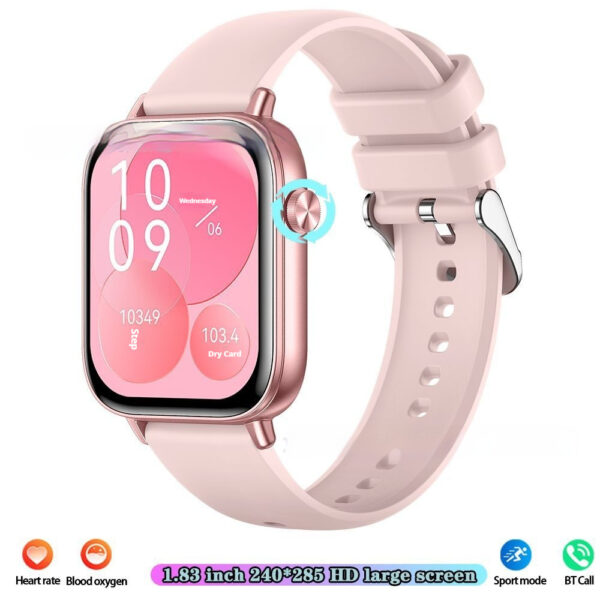 Smart Watch Mobile Pedometer Heart Rate Monitoring Bluetooth Calling 169 Touch Display Smart Bracelet - Image 10