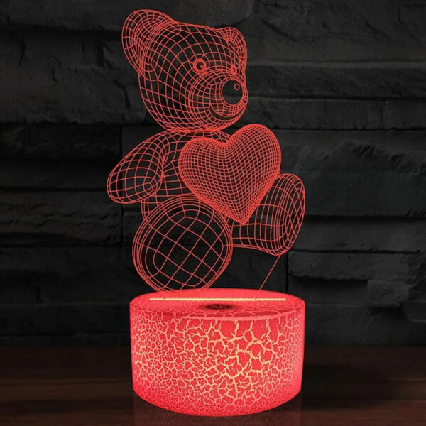 3D Lamp Acrylic USB LED Night Lights Neon Sign Lamp Xmas Christmas Decorations For Home Bedroom Birthday Decor Gifts - Image 5