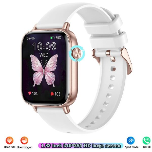 Smart Watch Mobile Pedometer Heart Rate Monitoring Bluetooth Calling 169 Touch Display Smart Bracelet - Image 9