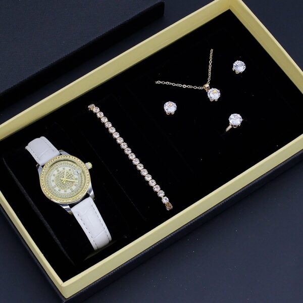 New Ladies Watch Good-looking Cross-border Valentine's Day Watch Jewelry Suit With Decoration - Image 9