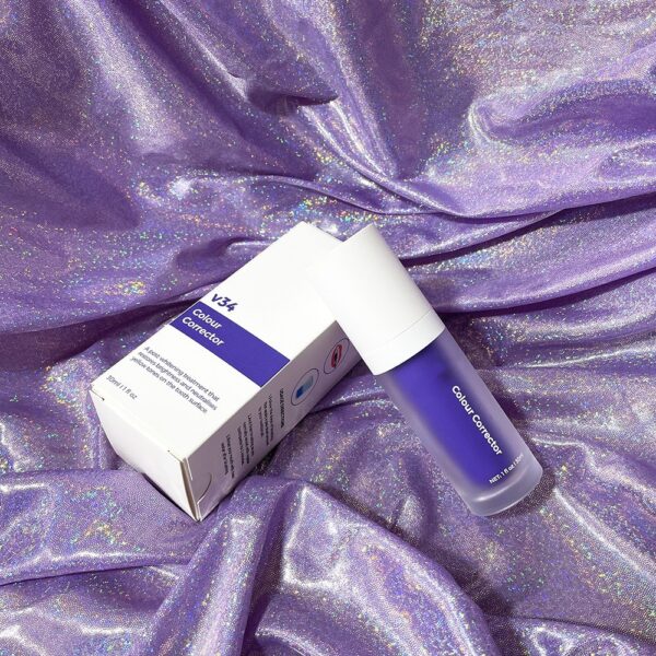 V34 Teeth Whitening Purple Mousse Toothpaste - Image 4