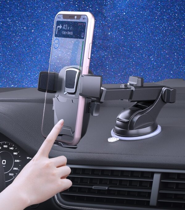 Car Phone Holder Transformers Suction Cup Center Console - Image 3