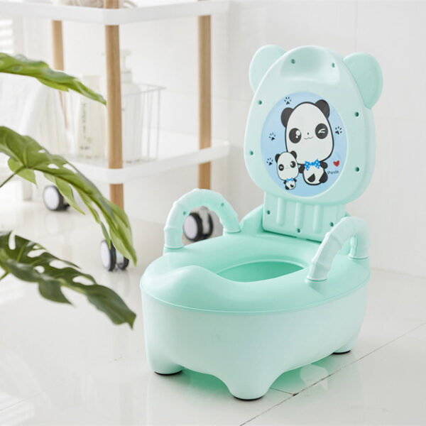 Children's potty baby toilet seat back portable comfort basin - Image 2