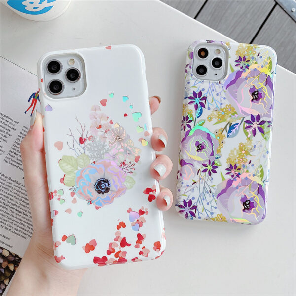 Flower laser phone case - Image 2