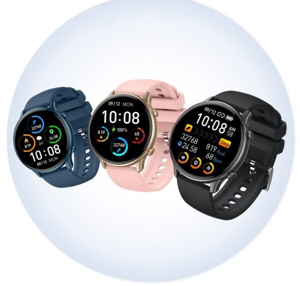 Smart Sports Watch Round Full Touch Screen Heart Rate Sleep Health Monitor IP68 Waterproof - Image 7