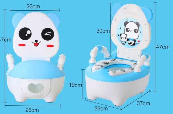 Children's potty baby toilet seat back portable comfort basin - Image 9