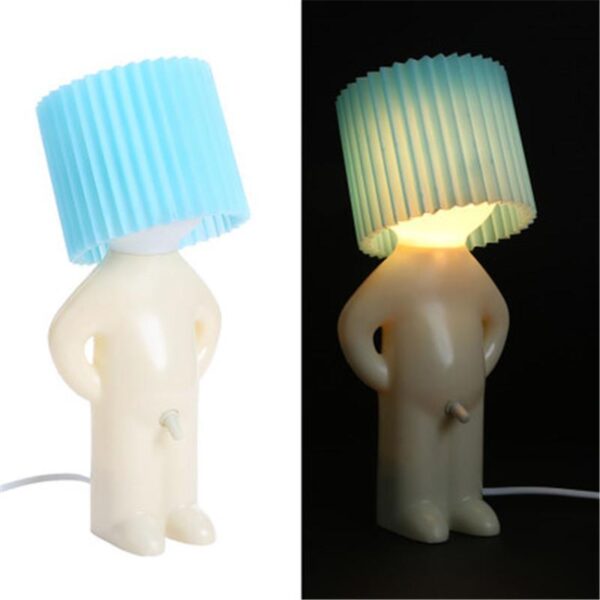 Shy little boy reading lamp - Image 4