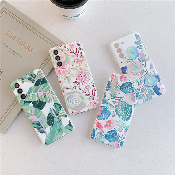 Flowers Laser Phone Case Protective Case