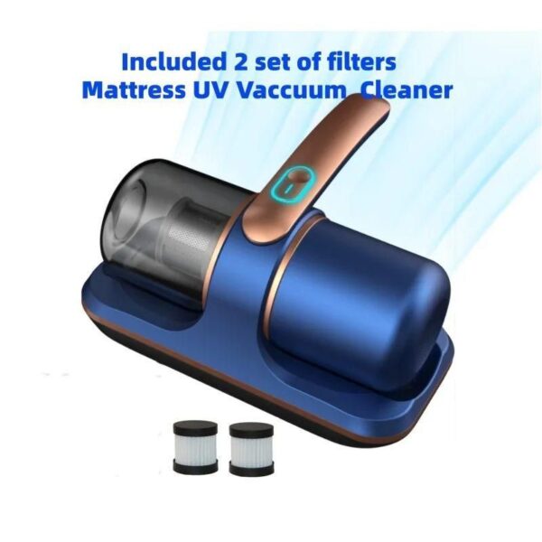 Wireless Mattress Vacuum Cleaner Cordless Handheld UV-C Bed Dust Remover Indepth Cleaning Sofa Specialist 12Kpa Powerful Suction - Image 5