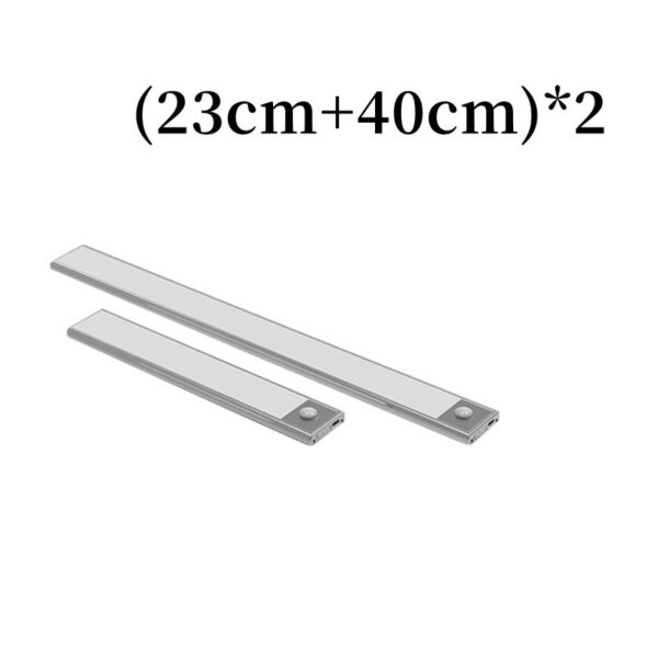 Motion Sensor LED Under Cabinet Light USB Rechargeable Wardrobe Closet Night Light For Kitchen Indoor Wall Lamps - Image 7