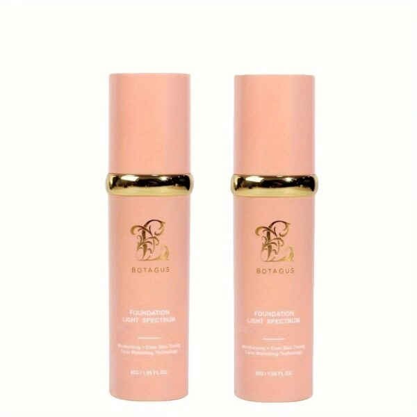 BOTAGUS Foundation 4 In 1-Light Spectrum,Protecting From Sun With SPF 50,For Gym, Sports, Dancing Concealer Coverage Flawless - Image 2