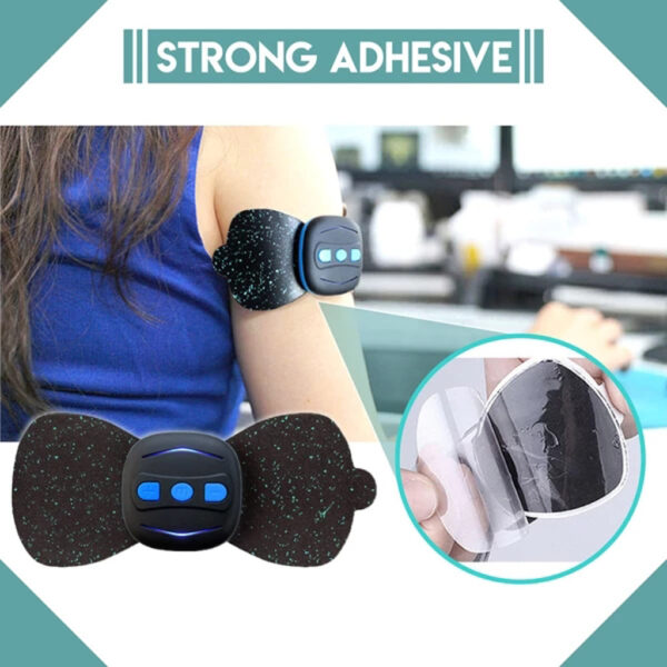 Portable Charging Massager Mini Massage Neck Stickers Cervical Vertebra Physiotherapy Instrument - Image 3