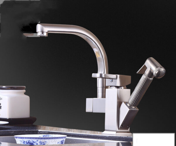 Hot And Cold Rotating Pull-out Wash Basin Faucet - Image 2