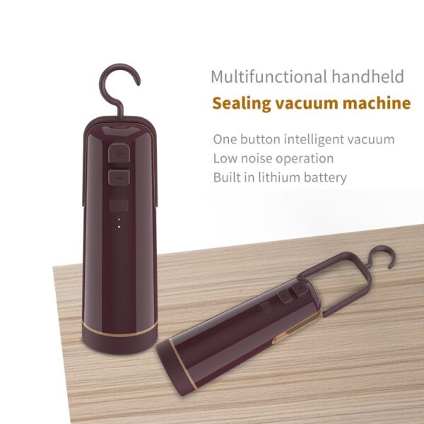 4 In 1 Portable Electric Vacuum Sealer  For Vacuum Storage Bags Kitchen Gadgets - Image 4