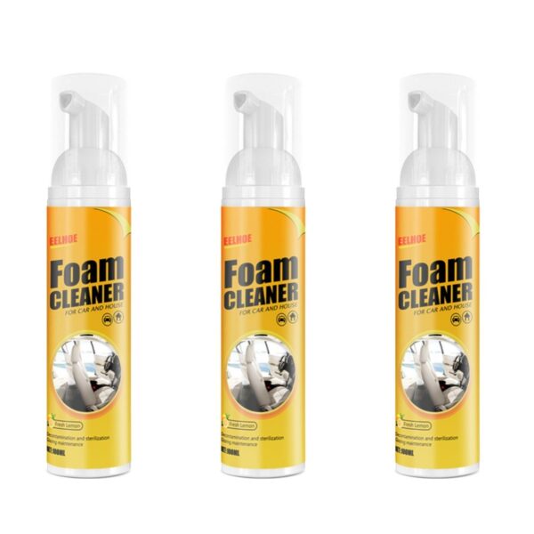 Multifunctional Foam Cleaner Supplies Car Interior Strong Decontamination Leather Seat Cleaner - Image 4