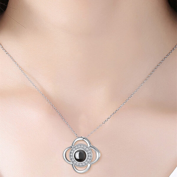 Hot Valentine's Day Gifts Metal Rose Jewelry Gift Box Necklace For Wedding Girlfriend Necklace Gifts - Image 6