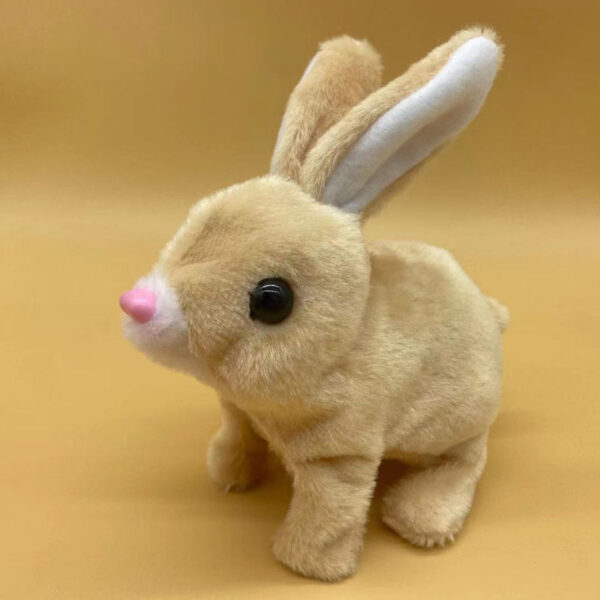 Simulation Pet Plush Electric White Rabbit Toys - Image 5