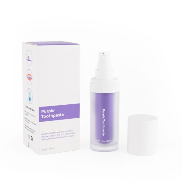 V34 Teeth Whitening Purple Mousse Toothpaste - Image 6