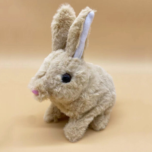 Simulation Pet Plush Electric White Rabbit Toys - Image 8