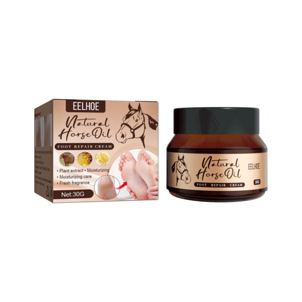 EELHOE Horse Oil Foot Cream Hydrating And Moisturizing Foot Cream Repair Dry, Cracked And Peeling Feet - Image 2