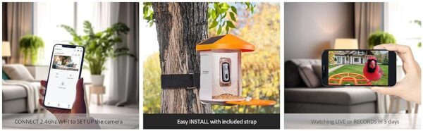 Smart Feeder Surveillance Wireless Camera - Image 7