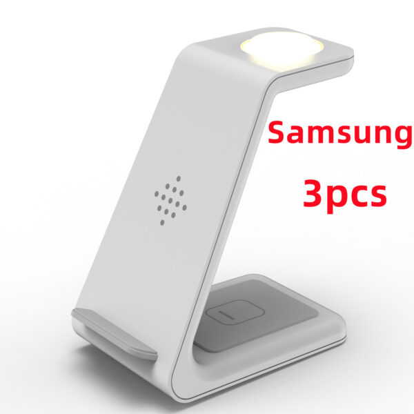 3 In 1 Fast Charging Station Wireless Charger Stand Wireless Quick Charge Dock For Phone Holder - Image 4