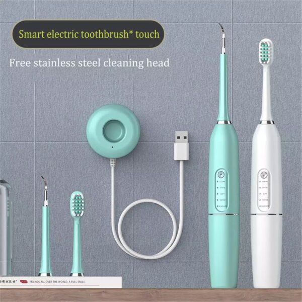 Smart Electric Toothbrush Ultrasonic Scaler Rechargeable Automatic Touch Dental Beauty Instrument Calculus Removal Scaler