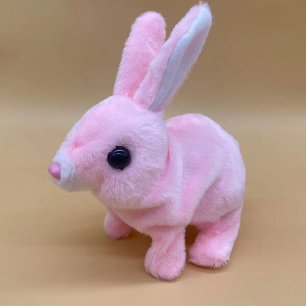 Simulation Pet Plush Electric White Rabbit Toys - Image 6