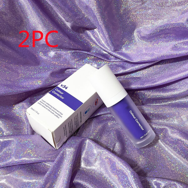 V34 Teeth Whitening Purple Mousse Toothpaste - Image 3