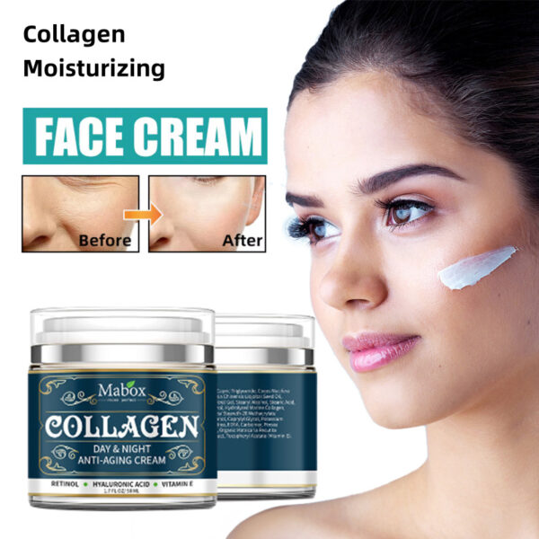 Collagen Moisturizing Facial Cream Skin Care Products Anti Aging Face Cream Moisturizing Wrinkle Remover