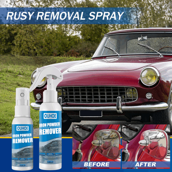 OUHOE Auto Iron Powder Rust Remover Spray Rust Remover Auto Products Stain Remover Rust Remover Cleaning Products - Image 10